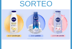 Gana uno de los 180 productos corporales de Nivea
