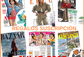 Regalos suscripción Julio 2019