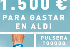 Sorteo Aldi 1500 euros