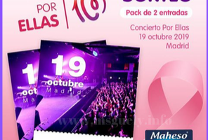 Sorteo Por Ellas Cadena 100 con Maheso