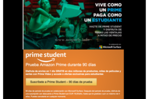 AMAZON PRIME STUDENT