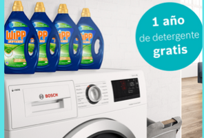 Un año de detergente gratis