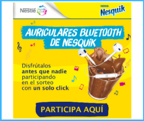 Sorteo Nesquik Nestle
