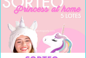 5 lotes de You Are The Princess Sorteo