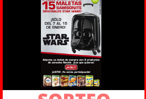 con la imagen en relieve de Darth Vader.