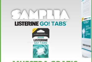 Muestra Gratis Samplia y Listerine