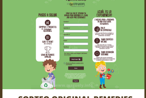Sorteo Original de Garnier