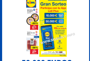 Sorteo 50.000 euros Lidl