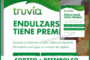 Sorteo Truvía y Reembolso