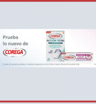Muestras gratis Corega