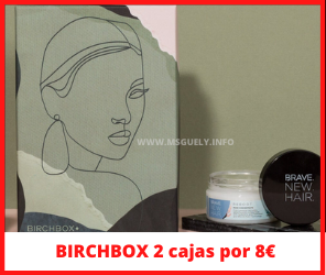 Promoción Birchbox 8 euros