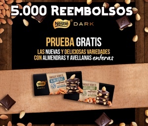5000 reembolsos Dark Nestle