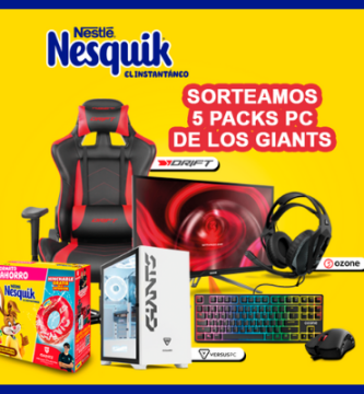 Gana un pack PC Giant con Nestlé