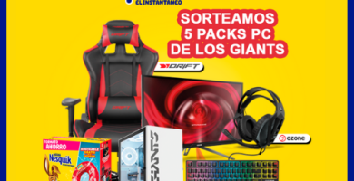 Gana un pack PC Giant con Nestlé