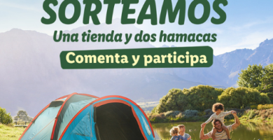 Gana una tienda de campaña con Lidl