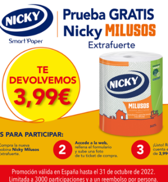 Reembolso Niky Milusos