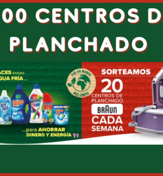200 centros de planchado sorteo