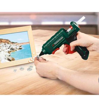 Pistola termoselladora inalámbrica