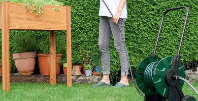 Carrito portamangueras