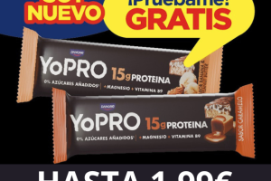 Barritas Danone gratis