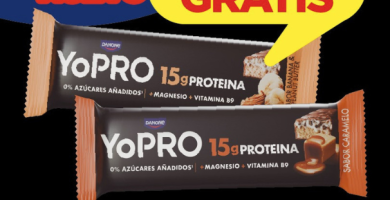 Barritas Danone gratis